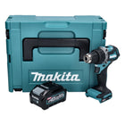 Makita DF 002 GM101 Taladro atornillador inalámbrico 40 V máx. 64 Nm Brushless XGT + 1x batería 4,0 Ah + Makpac - sin cargador