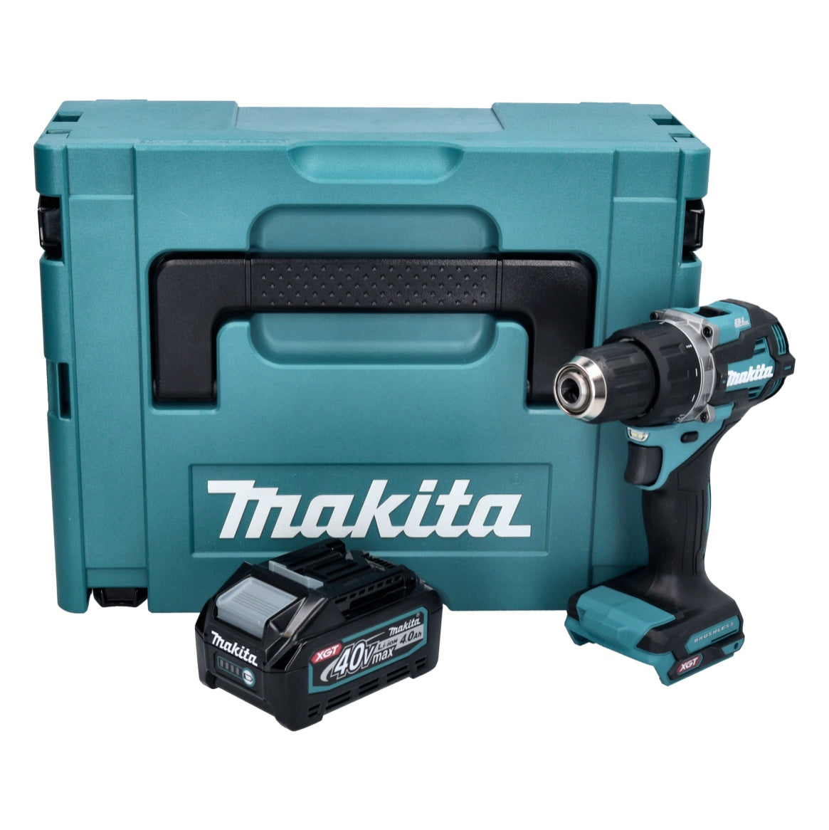 Makita DF 002 GM101 perceuse-visseuse sans fil 40 V max. 64 Nm Brushless XGT + 1x batterie 4,0 Ah + Makpac - sans chargeur