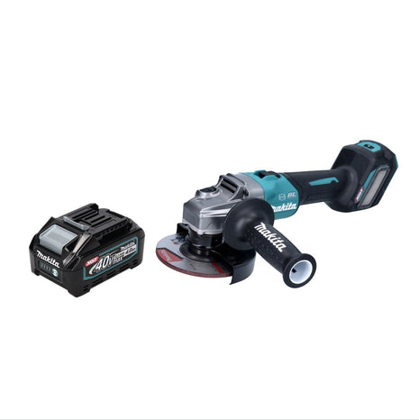 Meuleuse d'angle sur batterie Makita GA 023 GM1 40 V max. 125 mm sans balais XGT + 1x batterie 4,0 Ah - sans chargeur