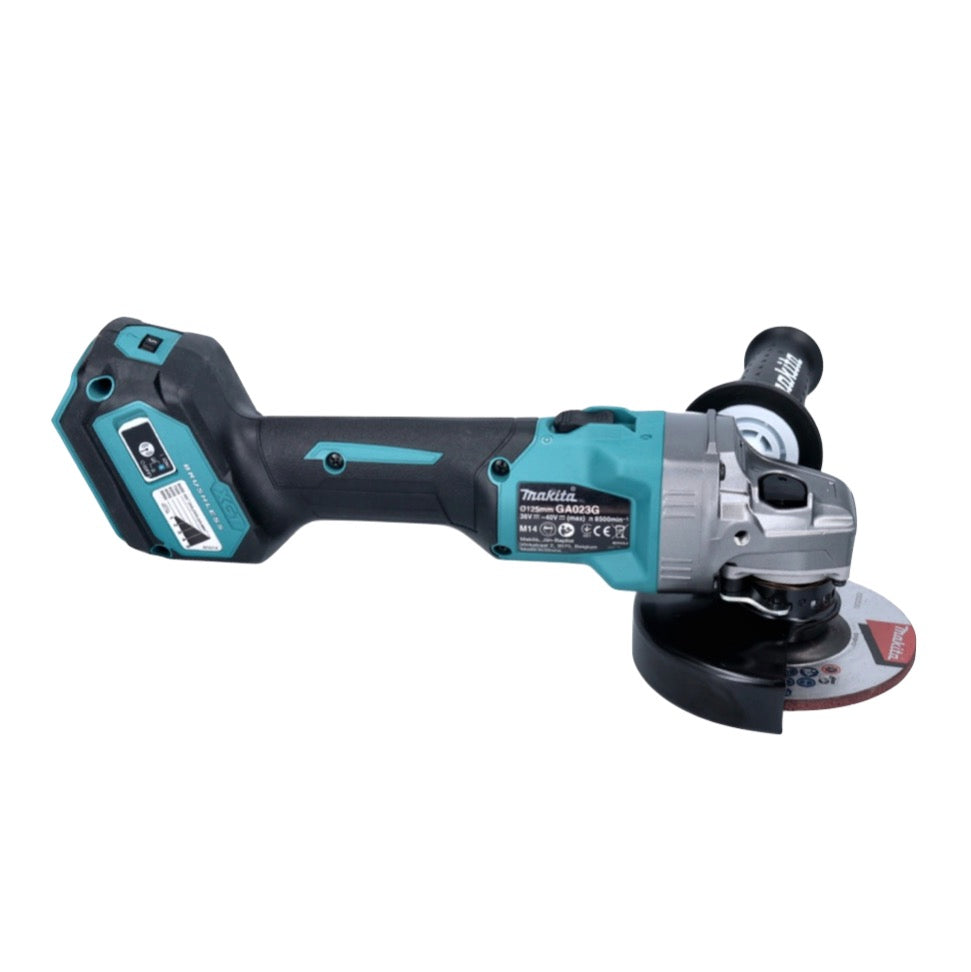 Meuleuse d'angle sur batterie Makita GA 023 GZ01 40 V max. 125 mm Brushless XGT + Makpac - sans batterie, sans chargeur