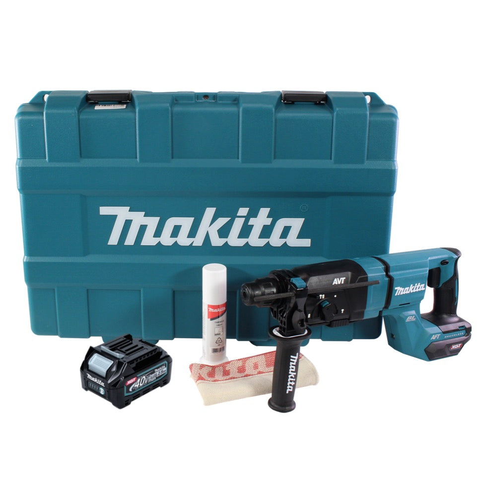 Makita HR 007 GD101 marteau combiné à batterie 40 V max. 3,0 J SDS plus XGT + 1x batterie 2,5 Ah + coffret - sans chargeur