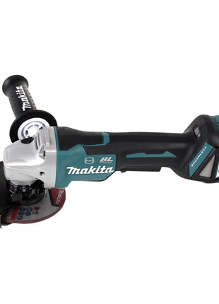 Makita DGA 517 T1 Akku Winkelschleifer 18 V 125 mm Brushless + 1x Akku 5,0 Ah - ohne Ladegerät