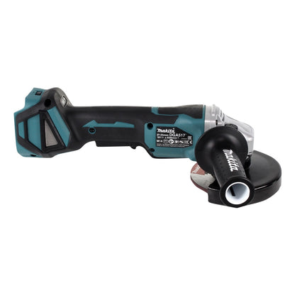 Makita DGA 517 RT Meuleuse d'angle sur batterie 18 V 125 mm sans balais + 2x batteries 5,0 Ah + chargeur