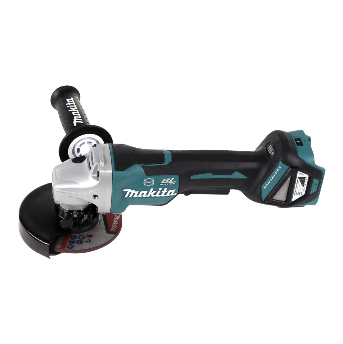 Makita DGA 517 G1 Meuleuse d'angle sur batterie 18 V 125 mm sans balais + 1x batterie 6,0 Ah - sans chargeur