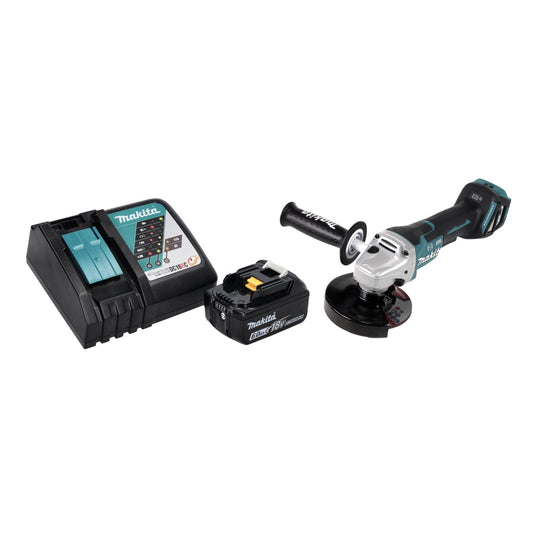 Makita DGA 517 RG1 Meuleuse d'angle sur batterie 18 V 125 mm sans balais + 1x batterie 6,0 Ah + chargeur