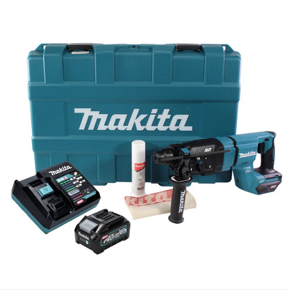 Makita HR 007 GM101 Akku Kombihammer 40 V max. 3,0 J SDS plus XGT + 1x Akku 4,0 Ah + Ladegerät + Koffer