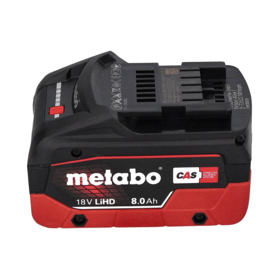 Coupe-herbe à batterie Metabo RTD 18 LTX BL 30 18 V 30 cm sans balais + 1x batterie 8,0 Ah - sans chargeur