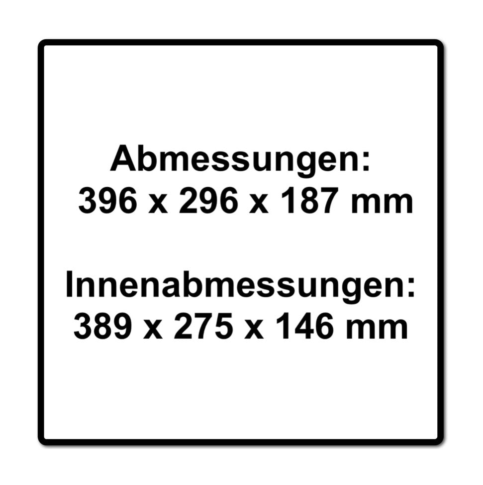 Festool Systainer SORT-SYS3 M 187 DOMINO Werkzeugkoffer ( 576793 ) 396 x 296 x 187 mm - Toolbrothers