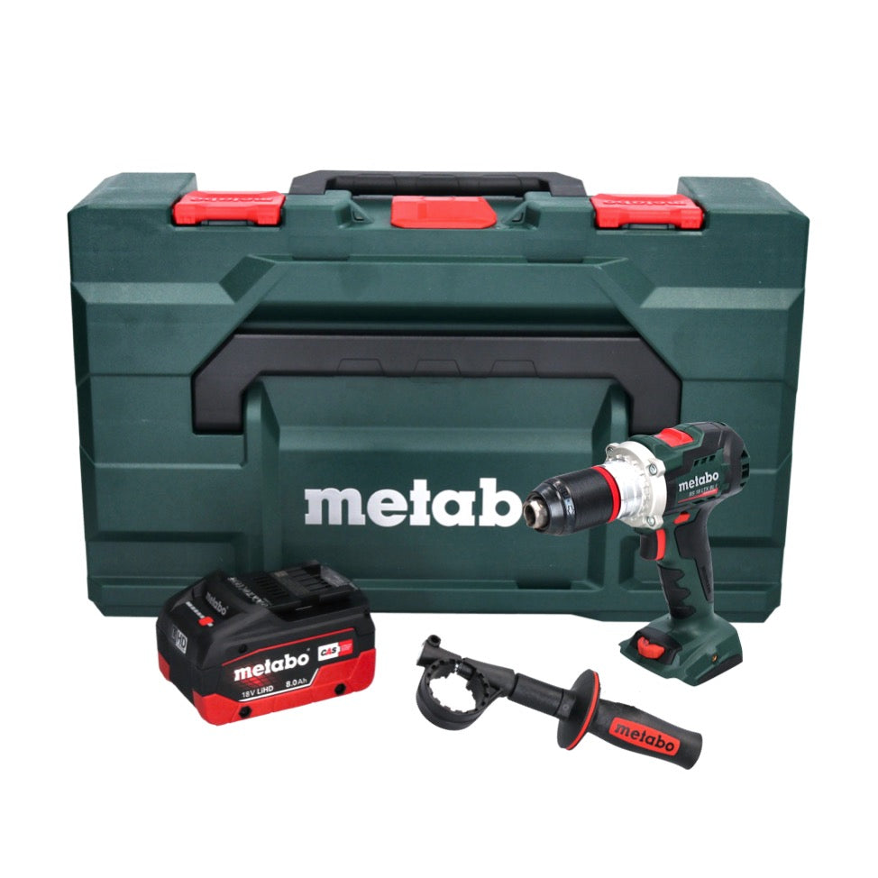 Metabo BS 18 LTX BL I Akku Bohrschrauber 18 V 130 Nm + 1x Akku 8,0 Ah + metaBOX - ohne Ladegerät - Toolbrothers