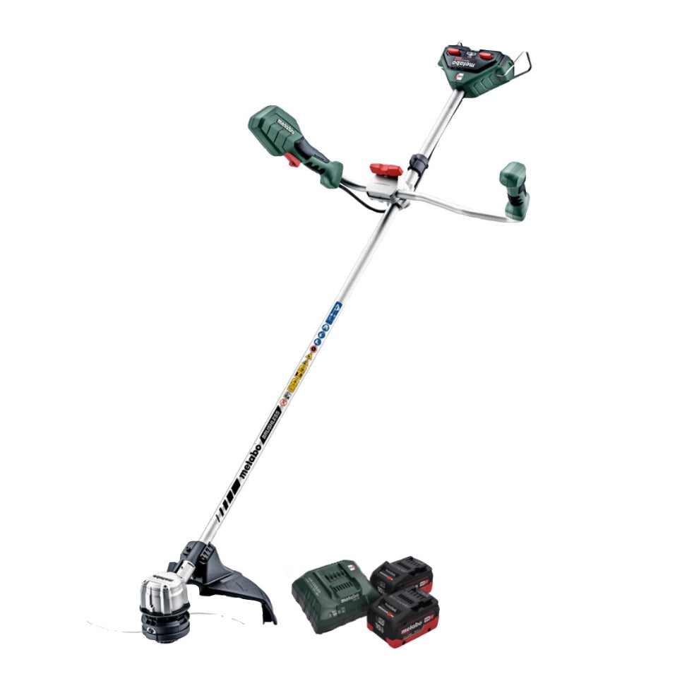 Metabo FSB 36-18 LTX BL 40 Akku Freischneider 36 V ( 2x 18 V ) Zweihandgriff Brushless + 2x Akku 10,0 Ah + Ladegerät