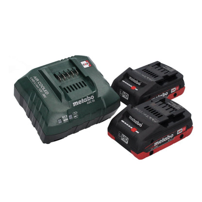 Metabo RM 36-18 LTX BL 36 Akku Rasenmäher 36 V ( 2x 18 V ) LTX Brushless + 2x Akku 4,0 Ah + Ladegerät - Toolbrothers