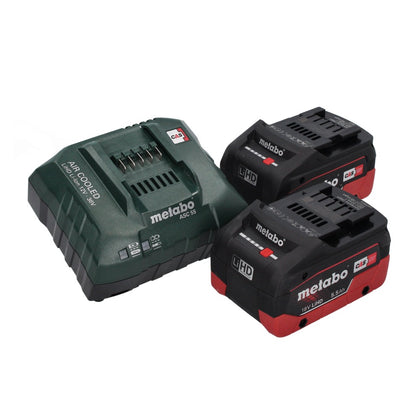 Metabo RM 36-18 LTX BL 36 Akku Rasenmäher 36 V ( 2x 18 V ) LTX Brushless + 2x Akku 5,5 Ah + Ladegerät - Toolbrothers