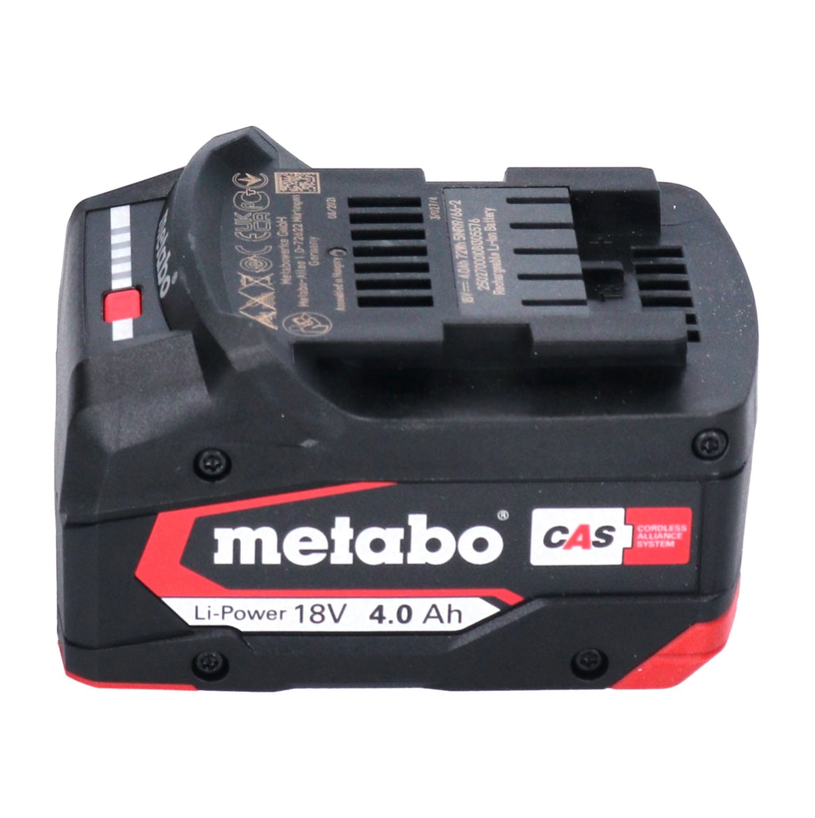 Metabo Basis Set 2x Li-Power Akkupack 18 V 4,0 Ah CAS Li-Ion Akku ( 2x 625027000 ) + ASC 55 Ladegerät ( 627044000 )