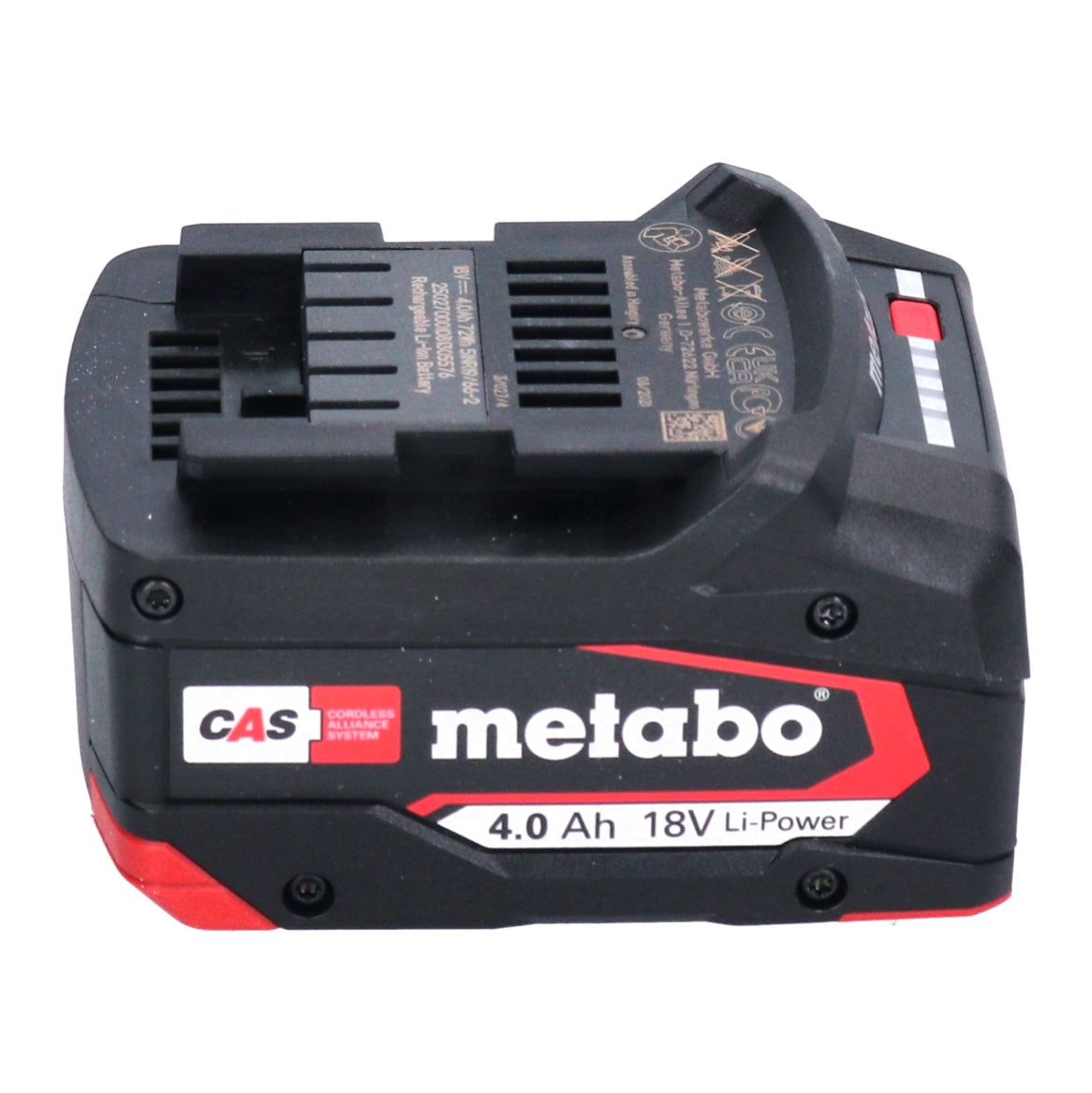 Metabo Basis Set 4x Li-Power Akkupack 18 V 4,0 Ah CAS Li-Ion Akku ( 4x 625027000 ) + ASC 145 Schnell Ladegerät ( ‭627378000‬ )