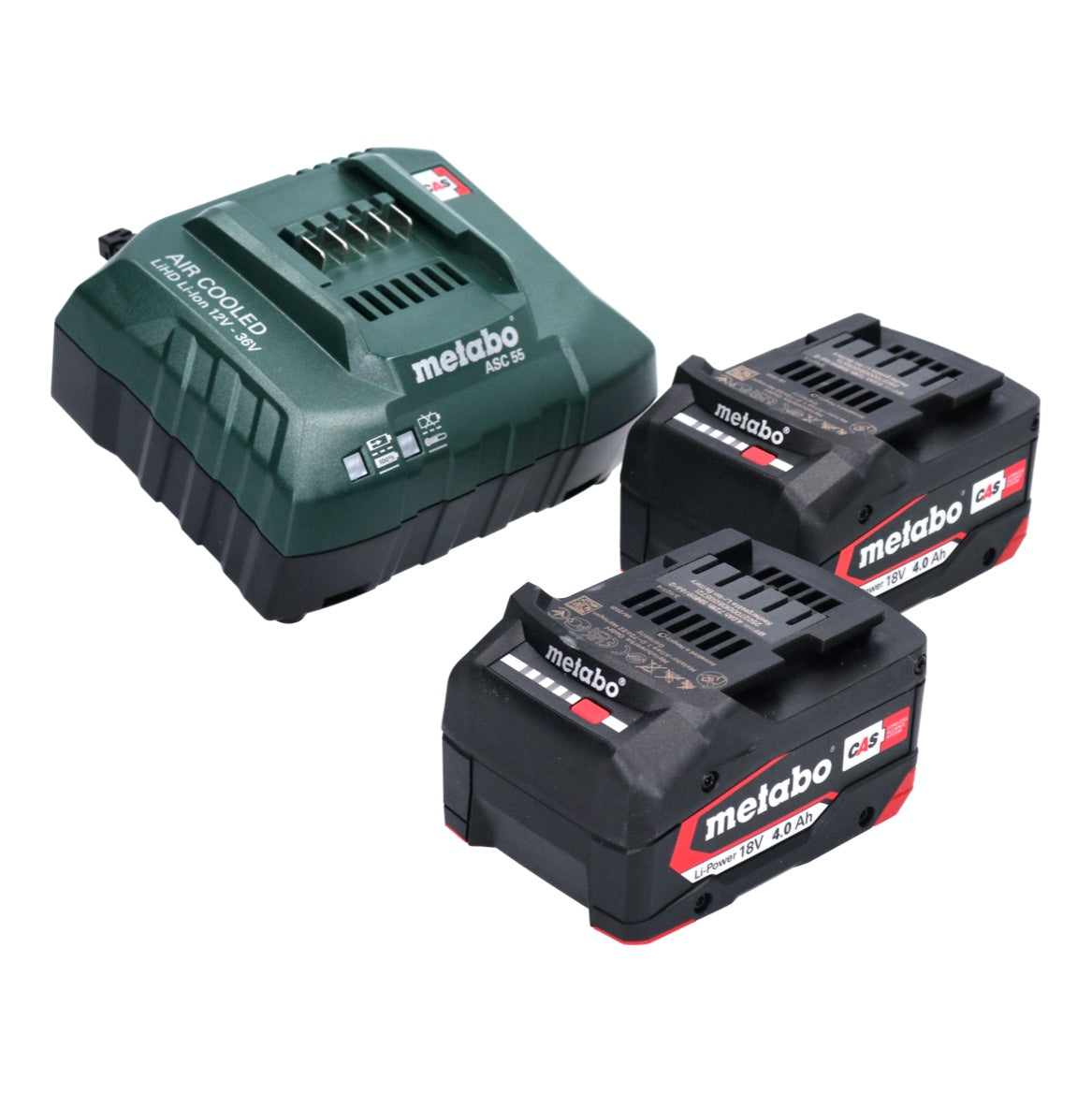 Metabo SSW 18 LTX 400 BL Akku Schlagschrauber 18 V 400 Nm 1/2" ( 602205500 ) Brushless + 2x Akku 4,0 Ah + Ladegerät + metaBOX