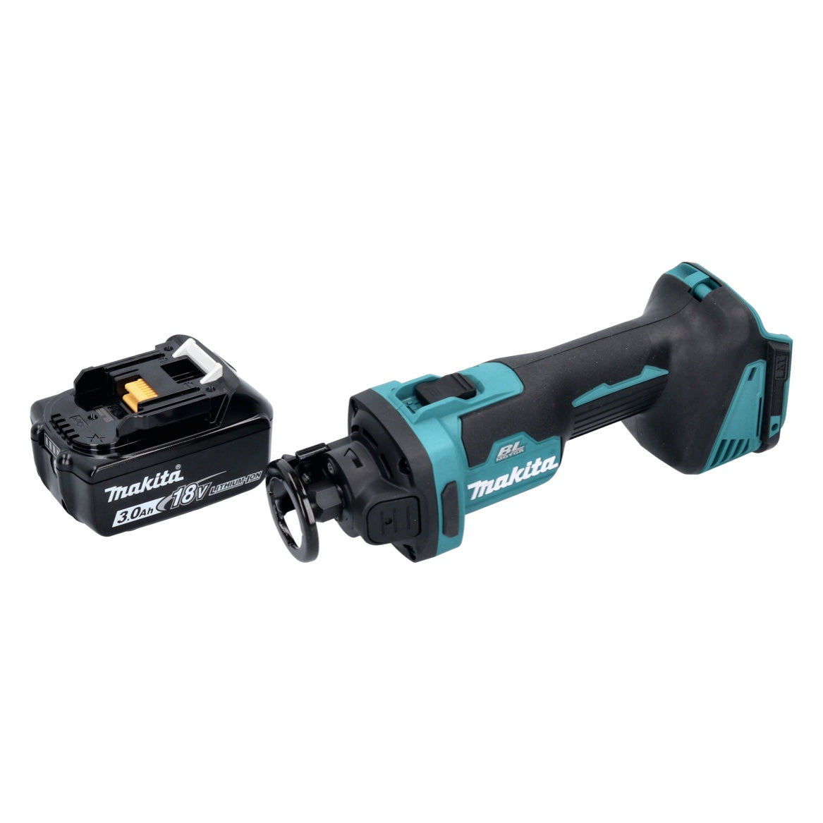 Makita DCO 181 F1 Akku Rotationsschneider 18 V 32000 U/min Brushless + 1x Akku 3.0 Ah - ohne Ladegerät - Toolbrothers