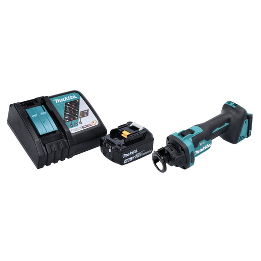 Makita DCO 181 RM1 Akku Rotationsschneider 18 V 32000 U/min Brushless + 1x Akku 4,0 Ah + Ladegerät - Toolbrothers