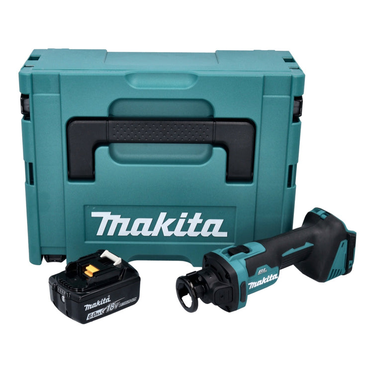 Makita DCO 181 G1J Akku Rotationsschneider 18 V 32000 U/min Brushless + 1x Akku 6,0 Ah + Makpac - ohne Ladegerät - Toolbrothers