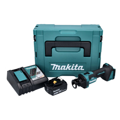 Makita DCO 181 RG1J Akku Rotationsschneider 18 V 32000 U/min Brushless + 1x Akku 6,0 Ah + Ladegerät + Makpac - Toolbrothers