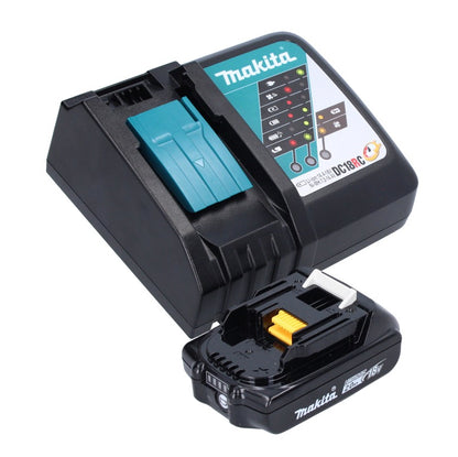 Visseuse à cliquet sans fil Makita DWR 180 RA1 18 V 47,5 Nm 1/4" 3/8" + 1x batterie 2,0 Ah + chargeur