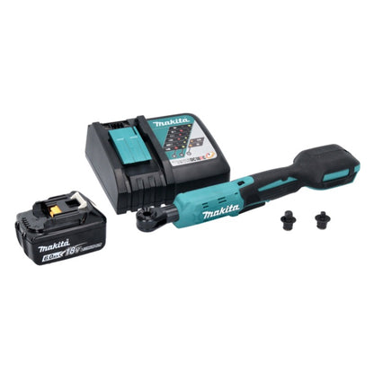 Makita DWR 180 RG1 visseuse à cliquet sans fil 18 V 47,5 Nm 1/4" 3/8" + 1x batterie 6,0 Ah + chargeur