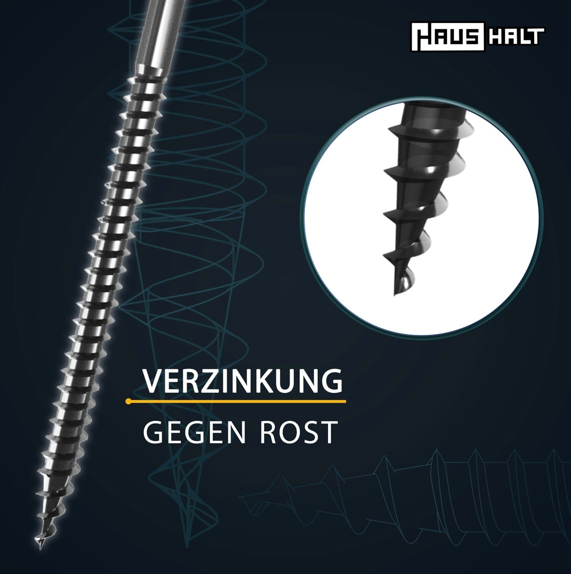 HausHalt Universal Holzbauschraube Holzschraube 4,0 x 45 mm PZ2 400 Stk. ( 000051371117 ) silber verzinkt Kreuzschlitz Pozidriv Senkkopf Teilgewinde - Toolbrothers