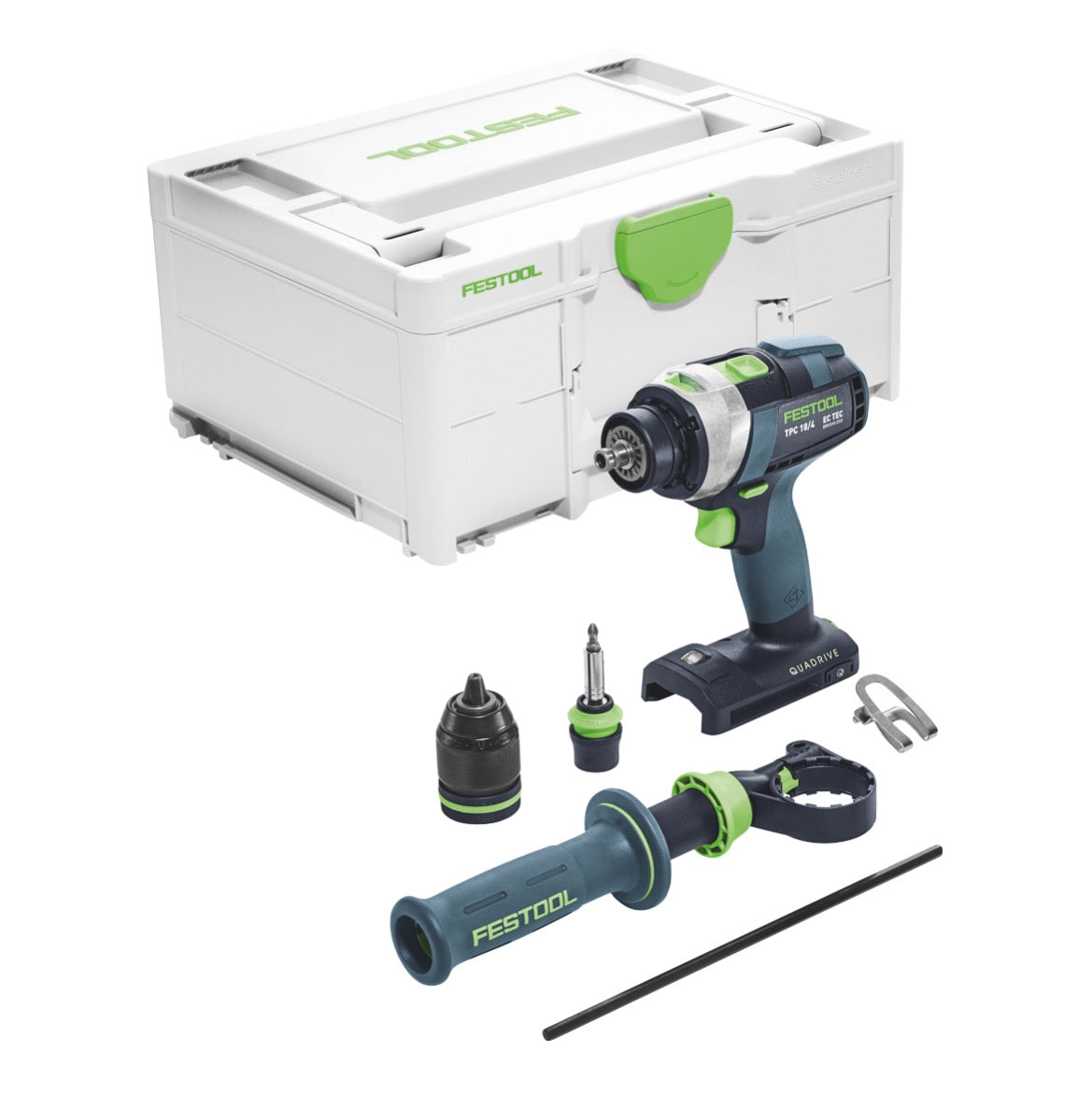 Festool TPC 18/4 I-Basic Akku Schlagbohrschrauber 18 V 75 Nm ( 575604 ) Brushless + Systainer - ohne Akku, ohne Ladegerät - Toolbrothers