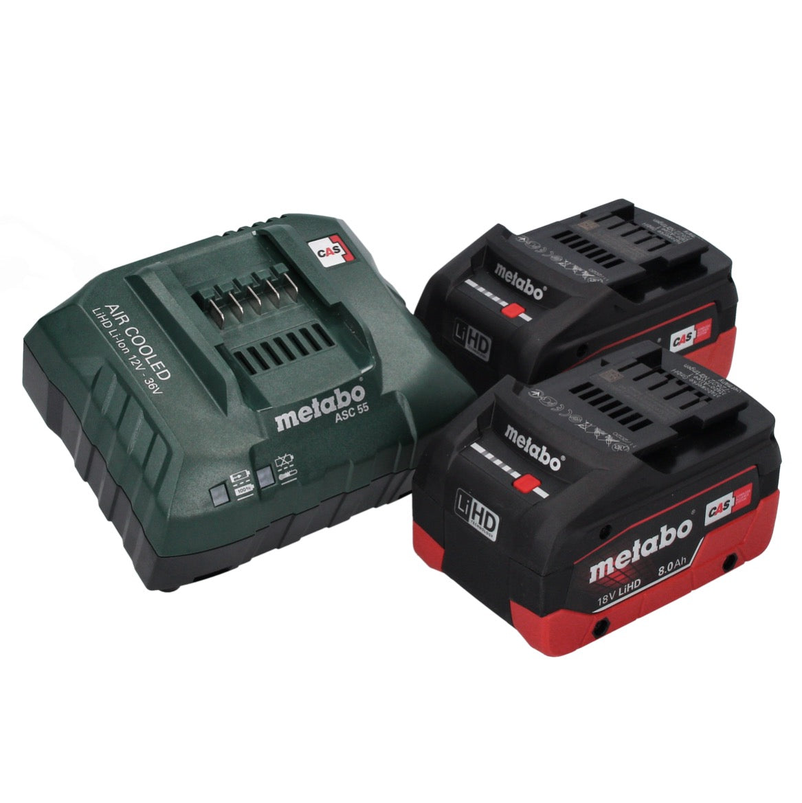 Metabo HS 18 LTX 45 Akku Heckenschere 18 V 43 cm + 2x Akku 8,0 Ah + Ladegerät - Toolbrothers