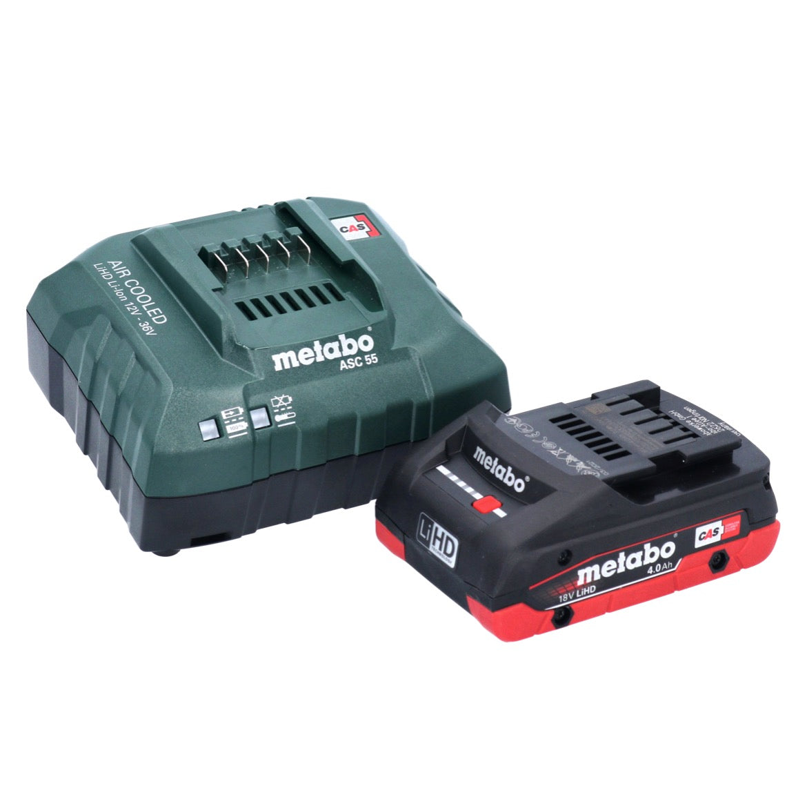 Visseuse à chocs sans fil Metabo SSW 18 LT 300 BL 18 V 300 Nm 1/2" sans balai + 1x batterie 4,0 Ah + chargeur + métaCASE