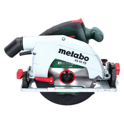 Metabo KS 66 FS Handkreissäge 1500 W 190 mm + 1x Sägeblatt + metaCASE