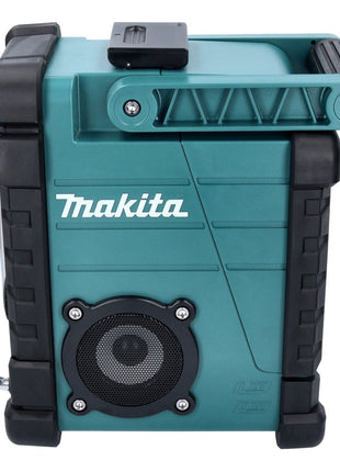 Makita DMR 107 RA Radio de chantier à batterie 7,2 - 18 V + 2x batteries 2,0 Ah + chargeur