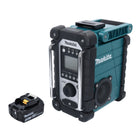 Makita DMR 107 M1 Radio de chantier à batterie 7,2 - 18 V + 1x batterie 4,0 Ah - sans chargeur