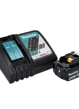 Makita DMR 107 RM1 radio de chantier à batterie 7,2 - 18 V + 1x batterie 4,0 Ah + chargeur