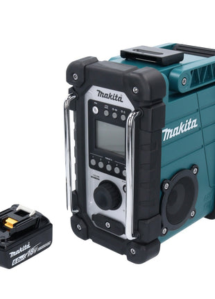 Makita DMR 107 G1 Radio de chantier à batterie 7,2 - 18 V + 1x batterie 6,0 Ah - sans chargeur