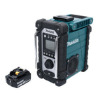 Makita DMR 107 G1 Radio de chantier à batterie 7,2 - 18 V + 1x batterie 6,0 Ah - sans chargeur