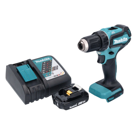 Makita DDF 485 RA1 perceuse-visseuse sans fil 18 V 50 Nm sans balai + 1x batterie 2,0 Ah + chargeur