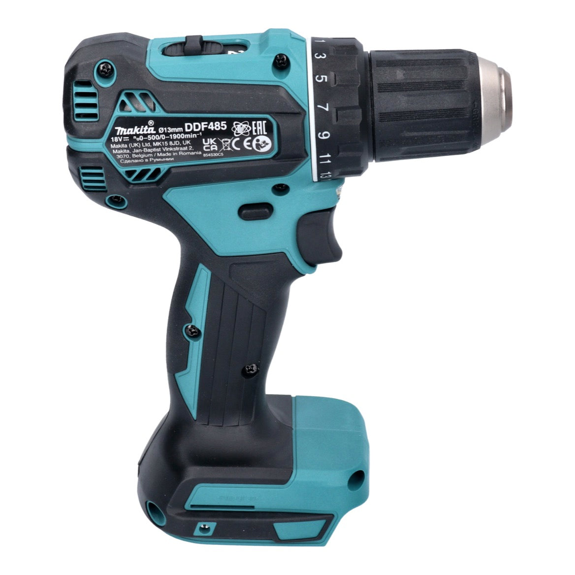 Makita DDF 485 RA perceuse-visseuse sans fil 18 V 50 Nm sans balai + 2x batteries 2,0 Ah + chargeur