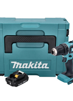 Makita DDF 485 A1J Akku Bohrschrauber 18 V 50 Nm Brushless + 1x Akku 2,0 Ah + Makpac - ohne Ladegerät