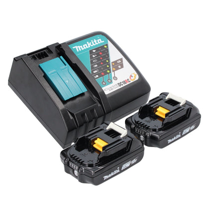 Makita DDF 485 RAJ perceuse-visseuse sans fil 18 V 50 Nm sans balais + 2x batteries 2,0 Ah + chargeur + Makpac