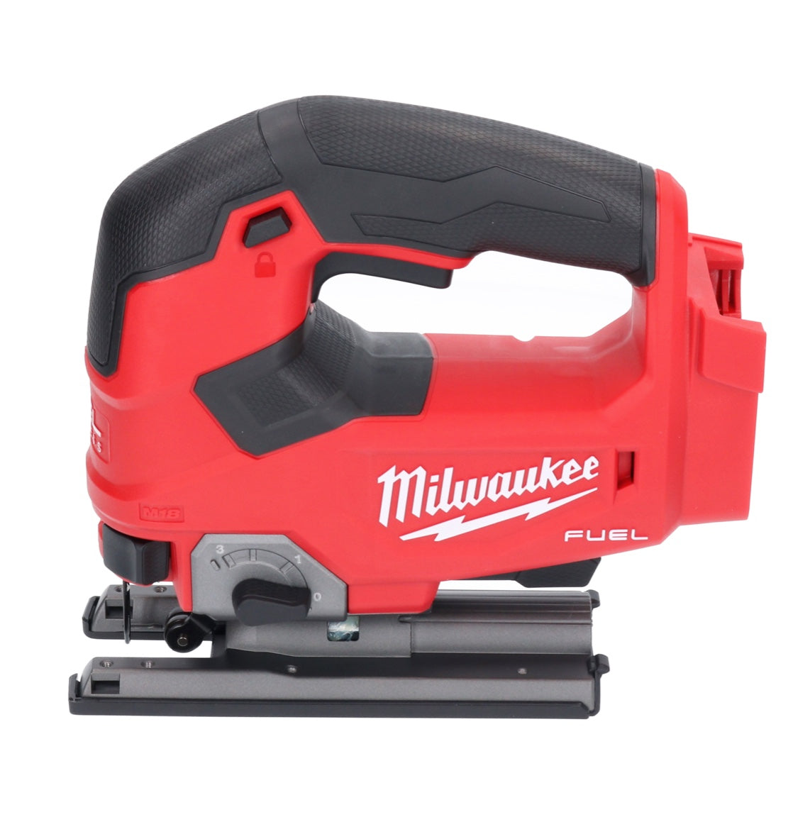 Scie sauteuse sur batterie Milwaukee M18 FJS-0X 18 V course 25 mm brushless (4933464726) + coffret HD - sans batterie, sans chargeur