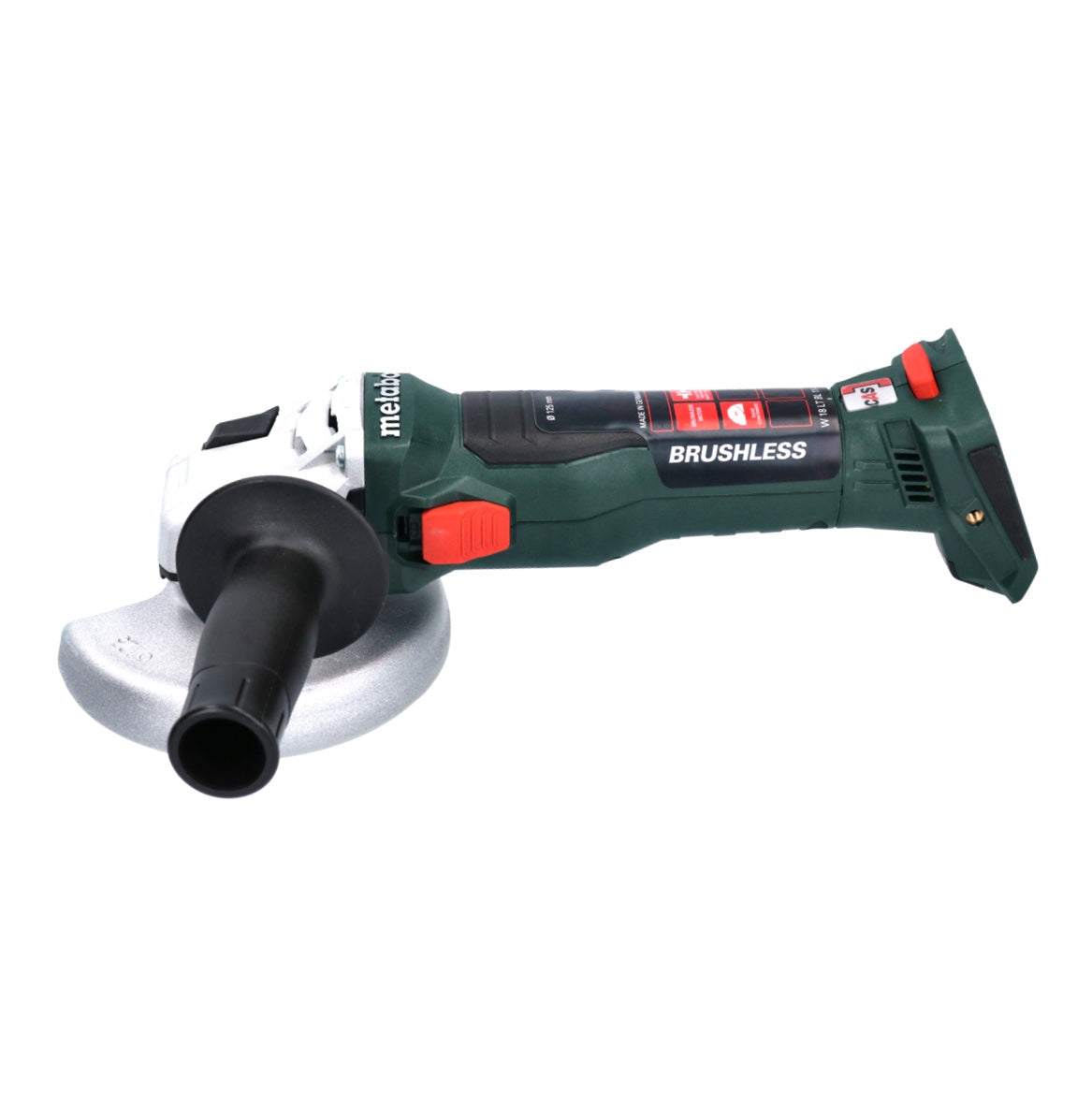 Metabo W 18 LT BL 11-125 Akku Winkelschleifer 18 V 125 mm Brushless + 2x Akku 4,0 Ah + Ladegerät + metaBOX - Toolbrothers