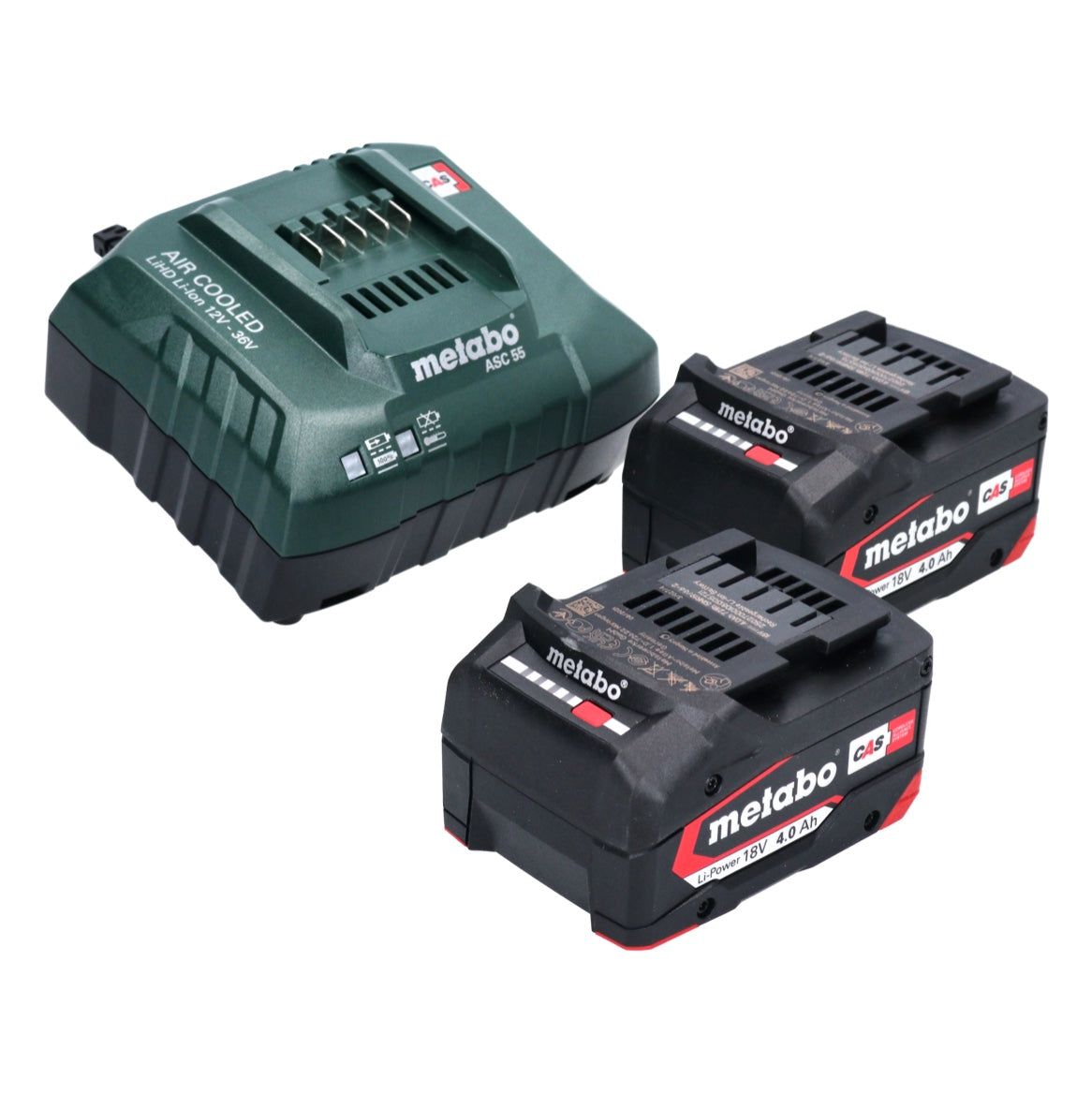 Meuleuse d'angle sur batterie Metabo W 18 LT BL 11-125 18 V 125 mm (613052510) sans balais + 2x batterie 4,0 Ah + chargeur + métaBOX