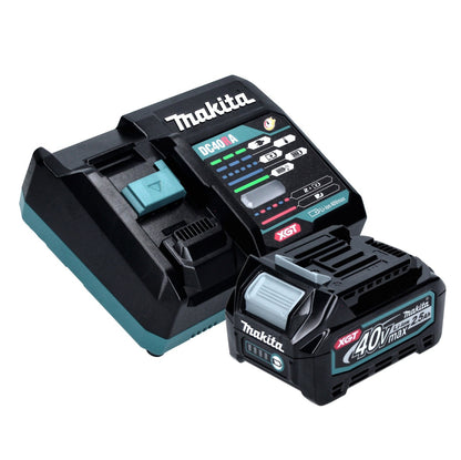 Makita HS 009 GD101 scie circulaire à main sans balais XGT 40 V max. 235 mm + 1x batterie 2,5 Ah + chargeur + coffret