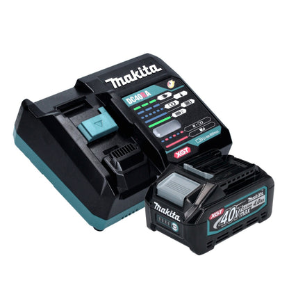 Makita HS 009 GM101 scie circulaire à main sans balais XGT 40 V max. 235 mm + 1x batterie 4,0 Ah + chargeur + coffret