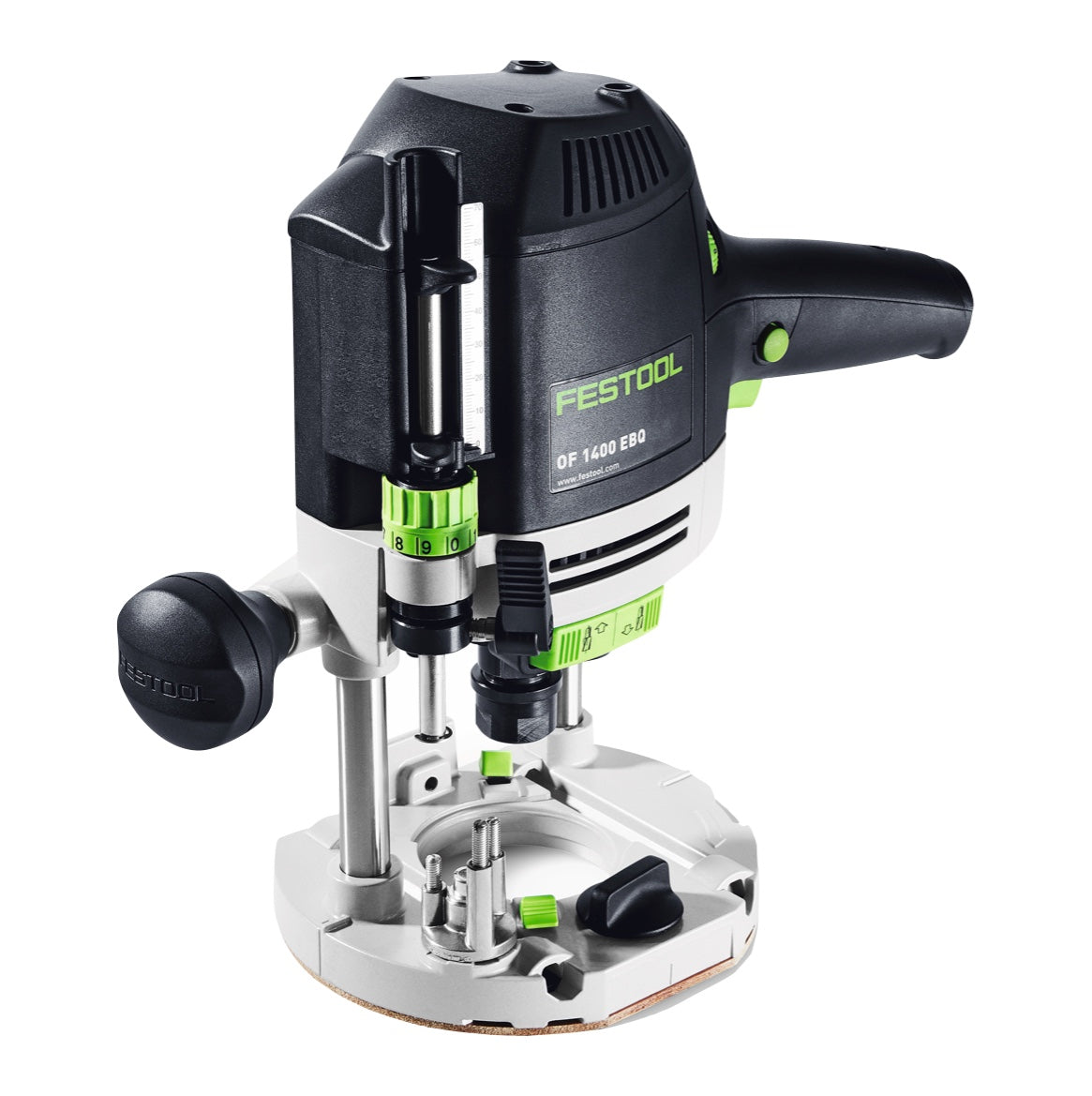 Festool OF 1400 EBQ-Plus + Box-OF-S Oberfräse 1400 W 6 - 12,7 mm ( 576540 ) + 10 tlg. Fräser Set + Systainer - Toolbrothers