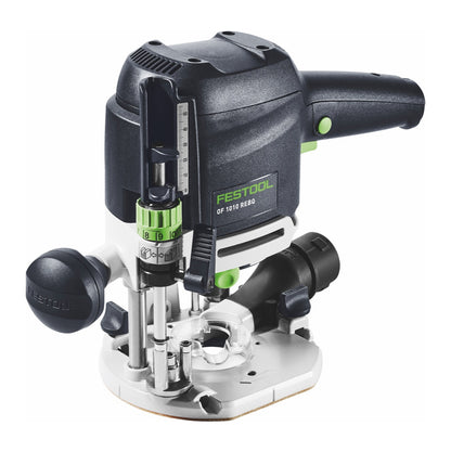 Festool OF 1010 REBQ-Set+Box Oberfräse 1010 W 55 mm Hub ( 577186 ) + 10 tlg. Fräser Set + Führungsschiene + Systainer - Toolbrothers