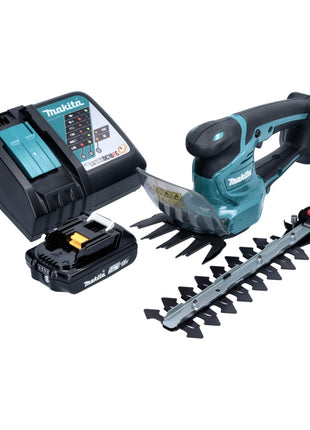 Makita DUM 111 RA1X Akku Grasschere Strauchschere 18 V + 1x Akku 2,0 Ah + Ladegerät