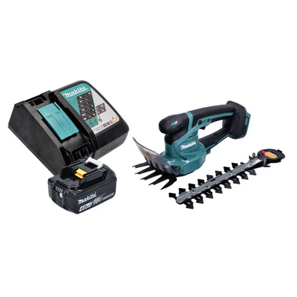 Cisaille à gazon sans fil Makita DUM 111 RM1X, cisaille à arbustes 18 V + 1 batterie 4,0 Ah + chargeur