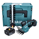 Makita DUM 111 M1XJ Akku Grasschere Strauchschere 18 V + 1x Akku 4,0 Ah + Makpac - ohne Ladegerät