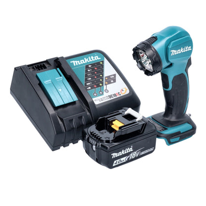 Makita DEADML 815 RM1 Lampe portative à batterie LED 14,4 - 18 V 160 lm + 1x batterie 4,0 Ah + chargeur